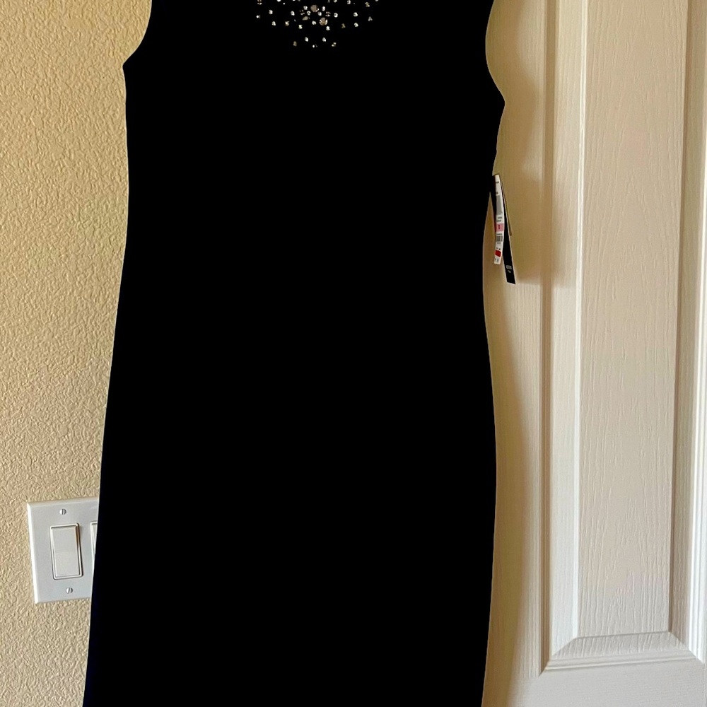 Brand new dress with tag . Gained weight and cannot take it back to the store